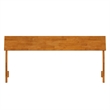 Bradford King Solid Wood Headboard in Light Toffee