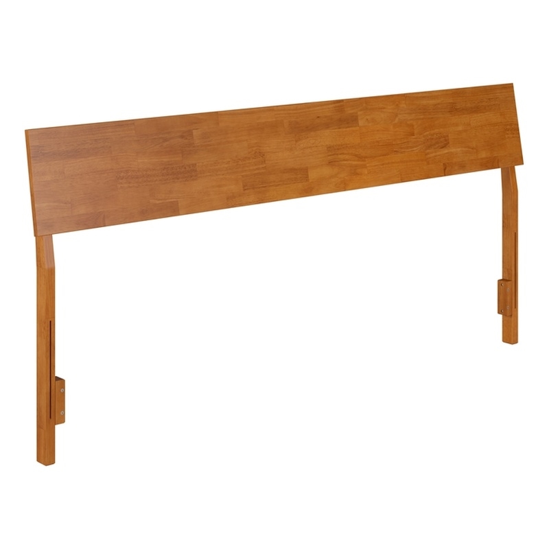 Bradford King Solid Wood Headboard in Light Toffee