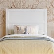 Aveline Twin Platform Bed with Matching Footboard & Twin Trundle in White