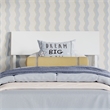 Norla Twin Wood Platform Bed with Footboard and Drawers in White