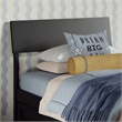 Norla Twin Wood Platform Bed with Footboard and Drawers in Black