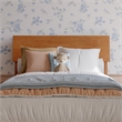 Norla Twin Wood Platform Bed with Footboard and Drawers in Light Toffee