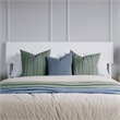 Bradford Full Wood Platform Bed in White