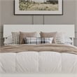 Norla Queen Wood Platform Bed with Footboard and Drawers in White