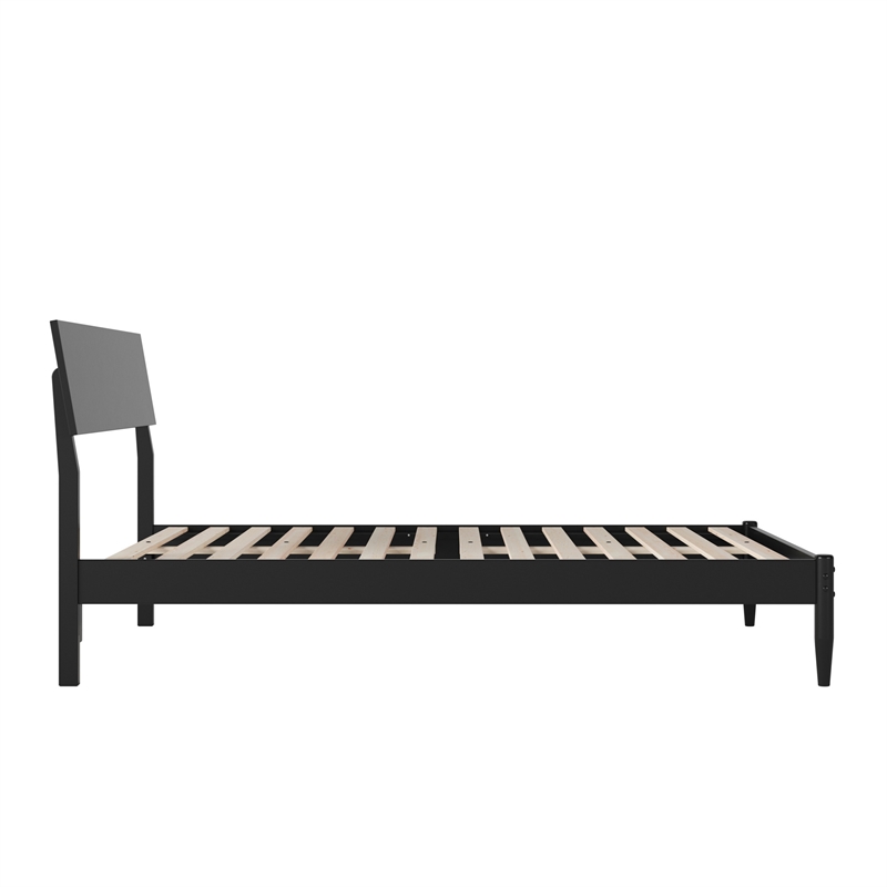 Bradford Full Wood Platform Bed in Black