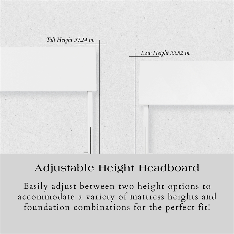 Norla Full Wood Platform Bed with Footboard and Twin Trundle in White