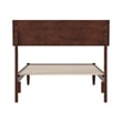 Bradford Twin XL Wood Platform Bed in Walnut