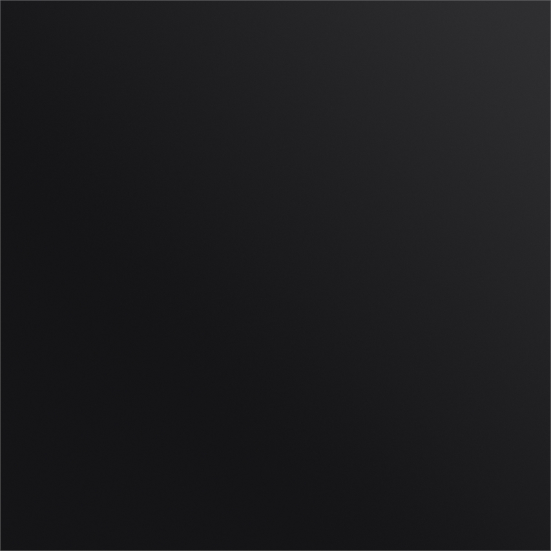 Bradford Twin XL Wood Platform Bed in Black