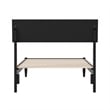 Bradford Twin XL Wood Platform Bed in Black