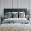Bradford Twin XL Wood Platform Bed in Black