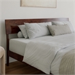 Bradford King Wood Platform Bed in Walnut