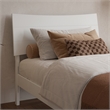 Phoenix Twin XL Solid Wood Platform Bed with Drawers in White