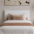 Phoenix Twin XL Solid Wood Platform Bed with Drawers in White