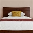 Phoenix Twin XL Wood Platform Bed with Twin XL Trundle in Walnut