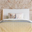 Phoenix Twin Size Solid Wood Platform Bed with Twin Trundle in White