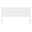 AFI Aveline King Mid-Century Panel Solid Wood Headboard in White