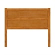 AFI Aveline Full Size Mid-Century Panel Solid Wood Headboard in Light Toffee