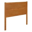 AFI Aveline Full Size Mid-Century Panel Solid Wood Headboard in Light Toffee