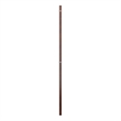 AFI Aveline Twin Mid-Century Panel Solid Wood Headboard in Walnut
