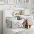 Denver Twin Wood Foundation Bed in White