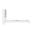 Denver Twin Wood Foundation Bed in White