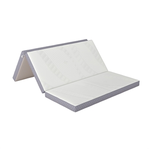 CoolSoft Full 4&quot Memory Foam Folding Mattress Grey