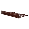 AFI Twin / Full Transitional Raised Panel Solid Wood Trundle in Walnut