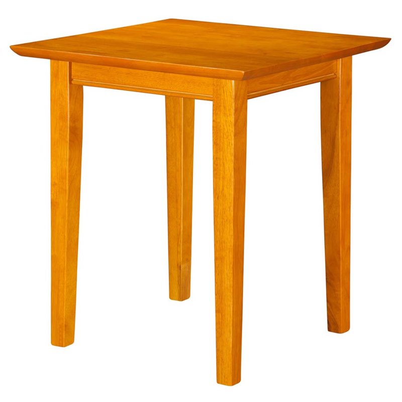 Atlantic Furniture Shaker End Table in Caramel Latte AH14107