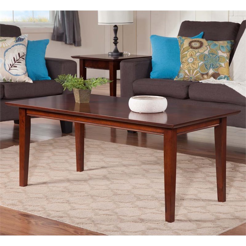 Atlantic Furniture Shaker Coffee Table in Walnut AH15104
