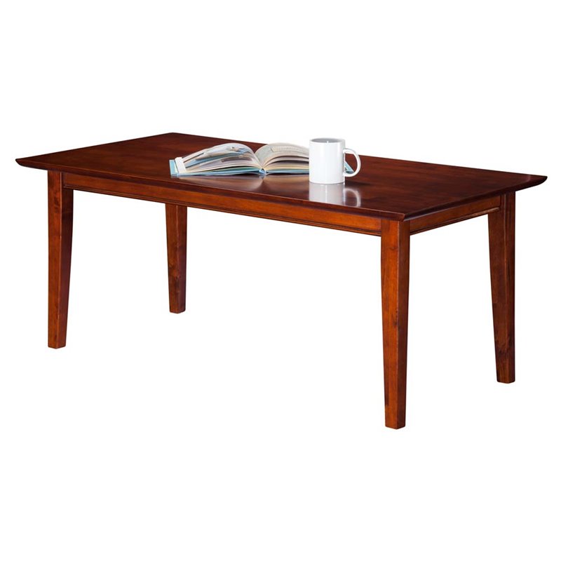 Atlantic Furniture Shaker Coffee Table in Walnut AH15104