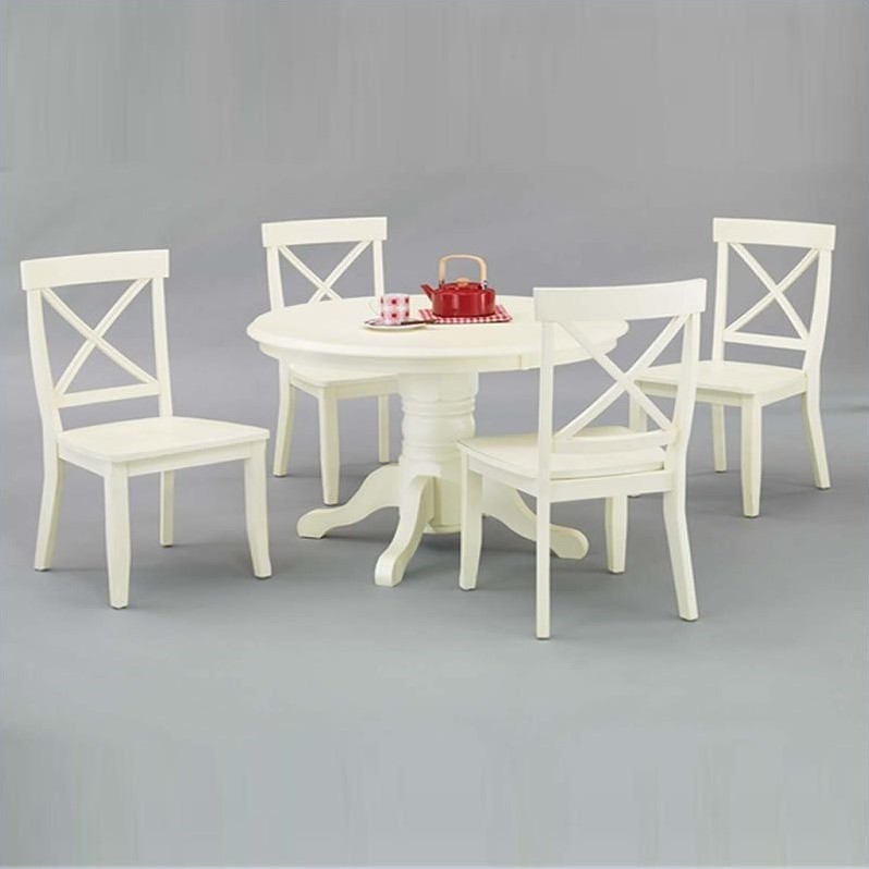 Home Styles Furniture 5 Piece Round, 5 Piece Round Dining Table Set