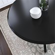 Homestyles Blair Wood Dining Table in Black