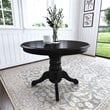 Homestyles Blair Wood Dining Table in Black