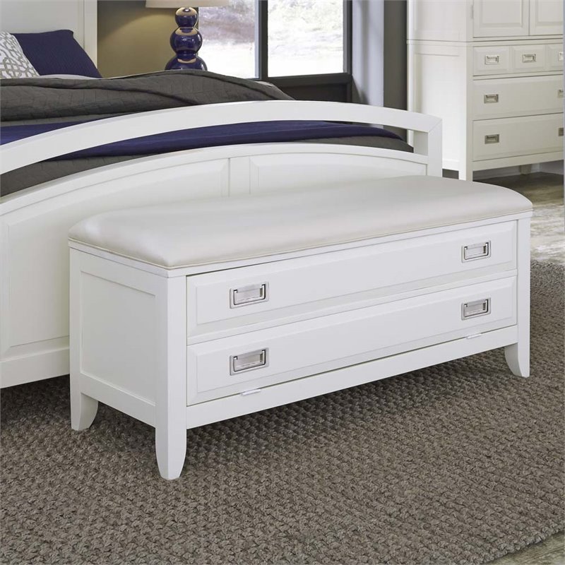 Home Styles&reg; Newport Upholstered Storage Bench