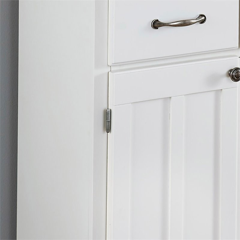 Homestyles Buffet of Buffets Wood Buffet in Off White