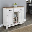 Homestyles Buffet of Buffets Wood Buffet in Off White