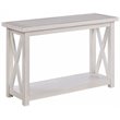 Homestyles Seaside Lodge Wood Console Table in Off White