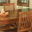 Homestyles Arts & Crafts Wood Dining Table in Brown