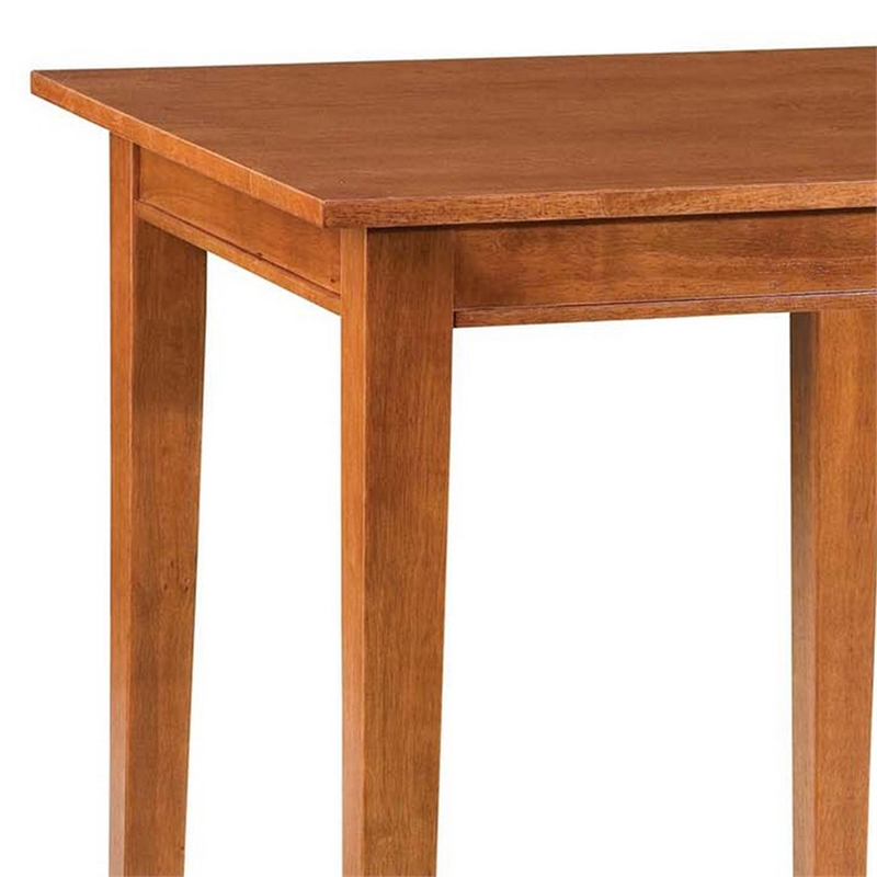 Homestyles Arts & Crafts Wood Bistro Table in Brown