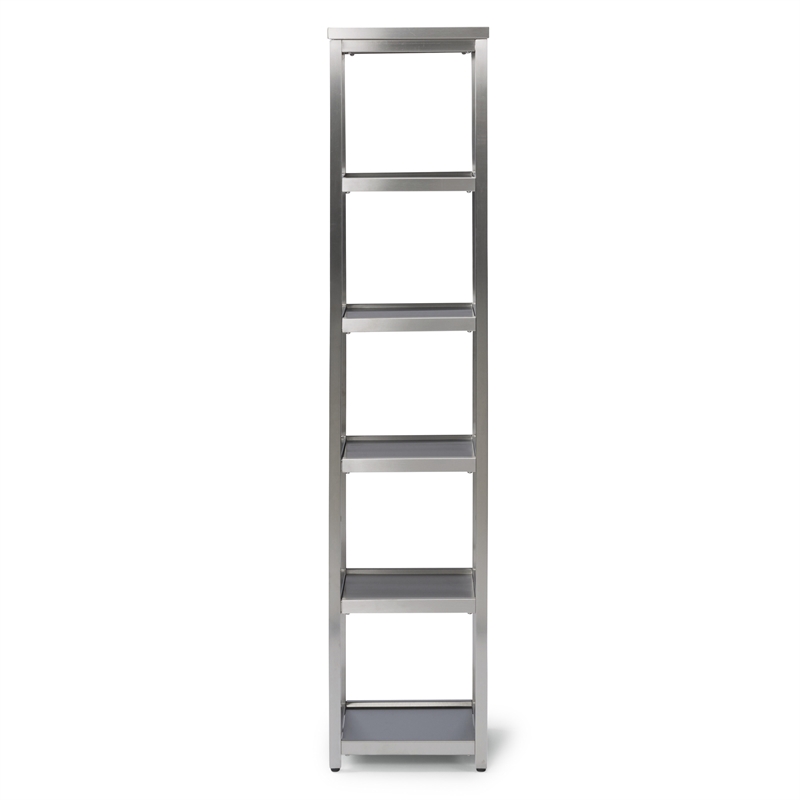 Bold Stainless Steel 6 Tier Bath Shelf Bold Stainless Steel 6 Tier Bath Shelf