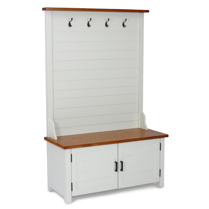 Portsmouth White Wood Hall Tree 518649