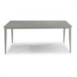 Homestyles Captiva Aluminum Outdoor Dining Table in Gray