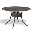 Homestyles Grenada Cast Aluminum 5-Piece Outdoor Patio Dining Set in Charcoal