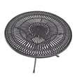 Homestyles Grenada Cast Aluminum 5-Piece Outdoor Patio Dining Set in Charcoal