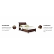 Homestyles Lafayette Wood King Bed in Brown