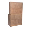 Homestyles Big Sur Wood Buffet with Hutch in Brown