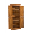 Homestyles Americana Wood Kitchen Pantry in Brown