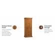 Homestyles Americana Wood Kitchen Pantry in Brown