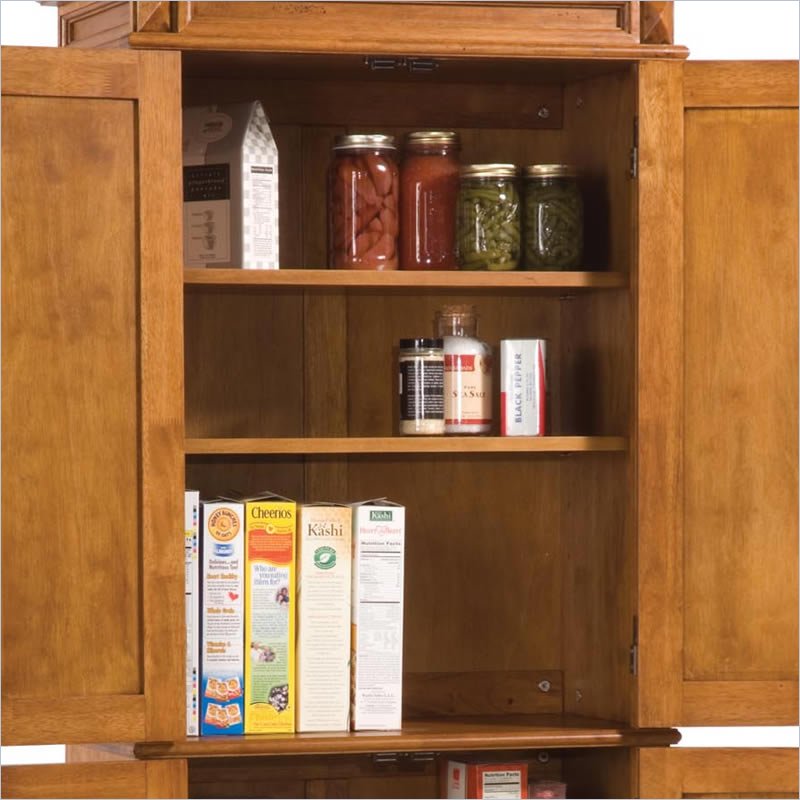 Home Styles Kitchen Pantry In Distressed Oak Finish 5004 69