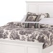 Homestyles Naples Wood Queen Bed in Off White